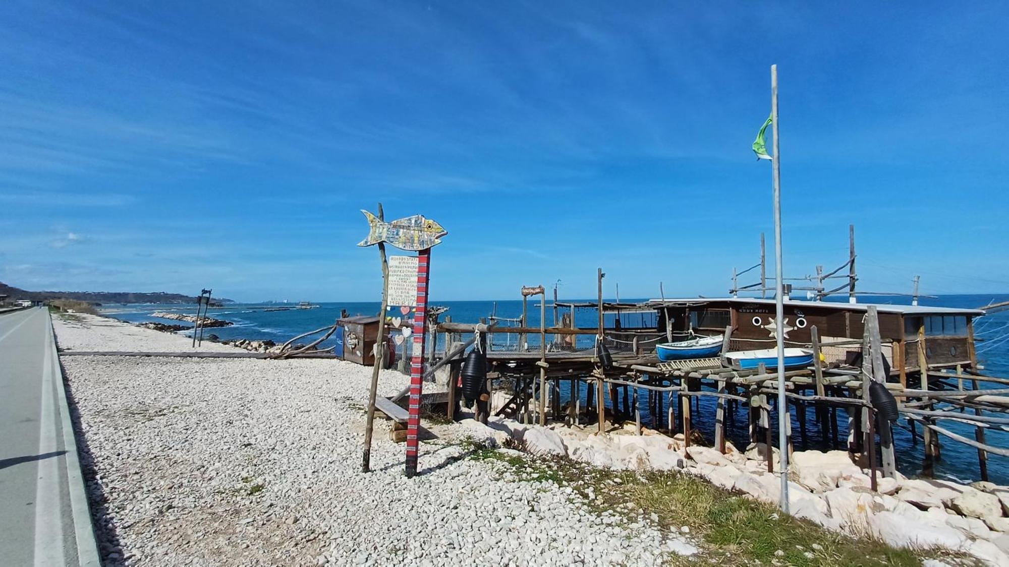 La Casa Del Sole Lägenhet San Vito Chietino Exteriör bild